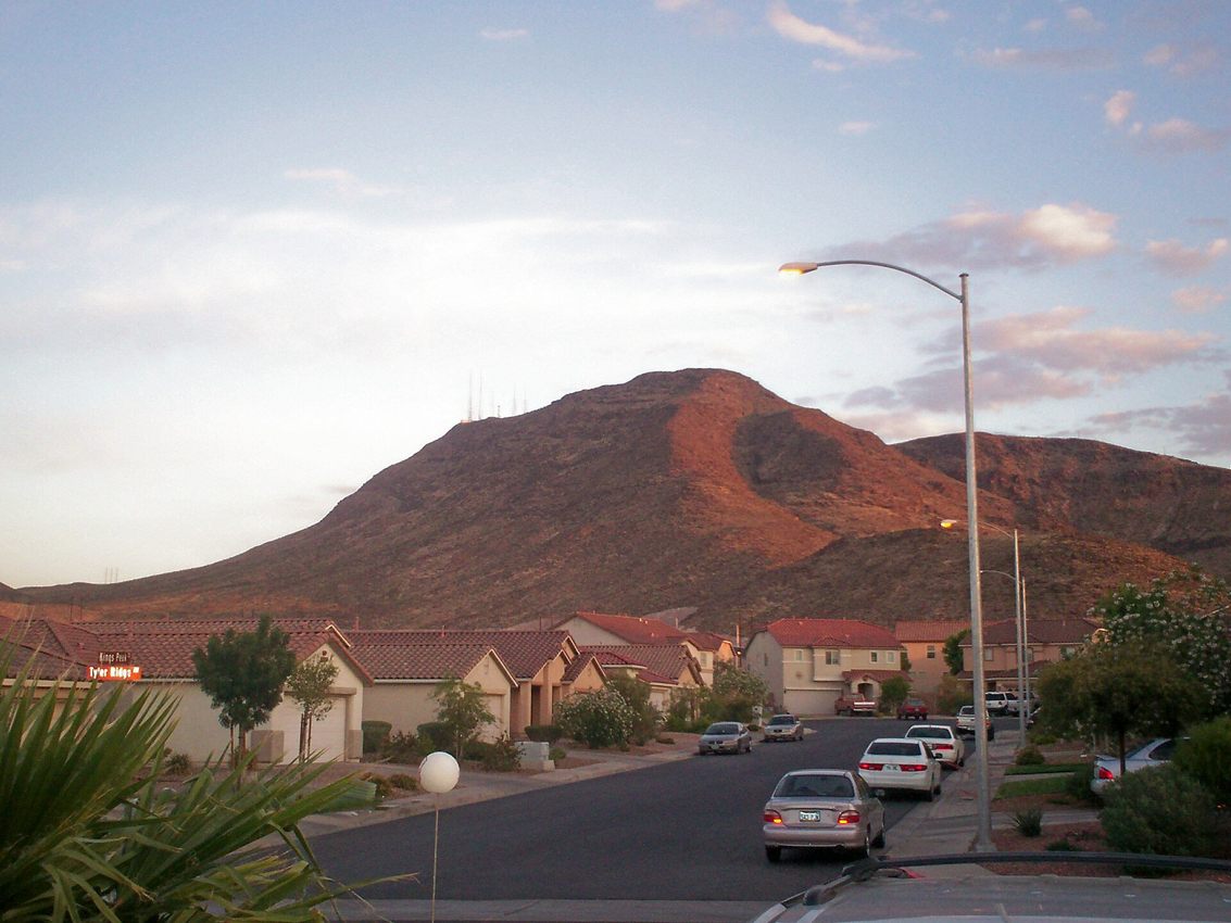 Black Mountain · Henderson foothill perspective near Ascaya