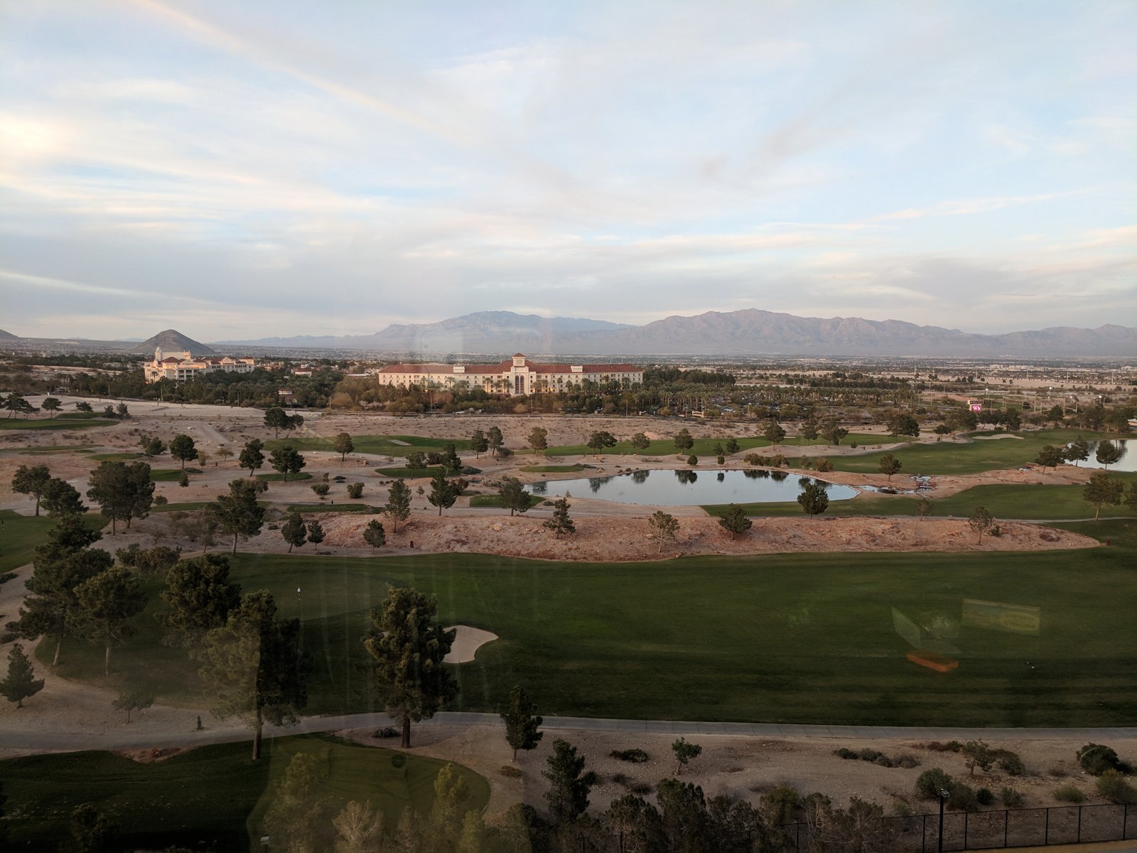 Golf landscape near JW Marriott · Summerlin