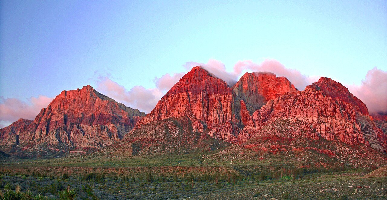 Red Rock Canyon · a Las Vegas Valley perspective